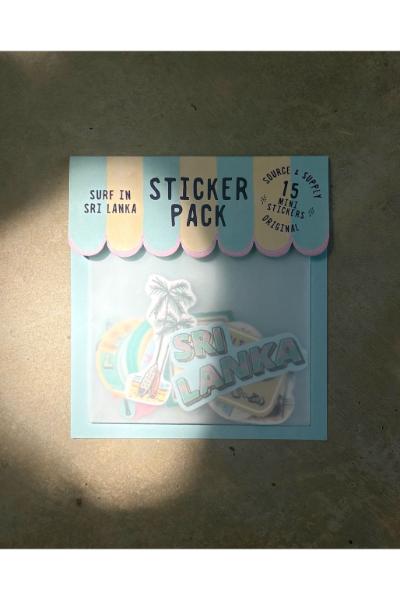 Sticker Pack - Surf in Sri Lanka